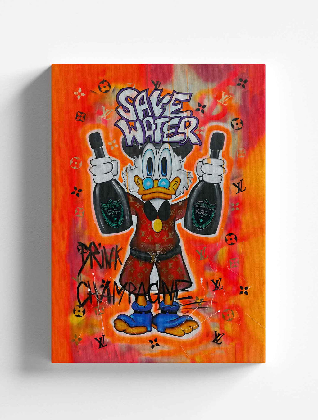 SAVE WATER - DONALD DUCK